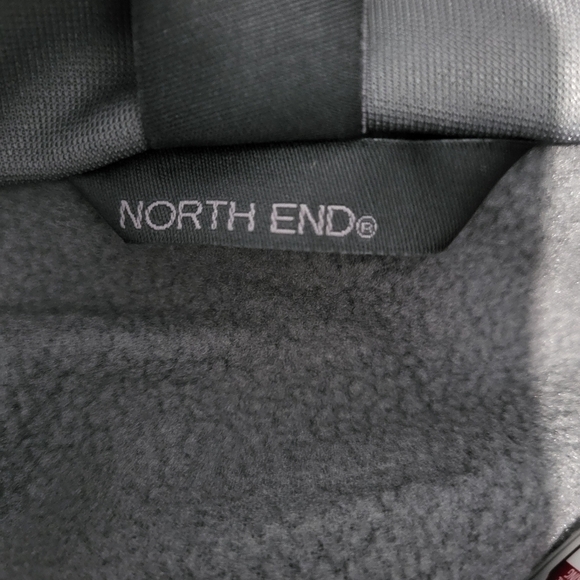 North End Moisture Wicking Fleece Lined Jacket Size XL Black and Grey - Picture 5 of 9
